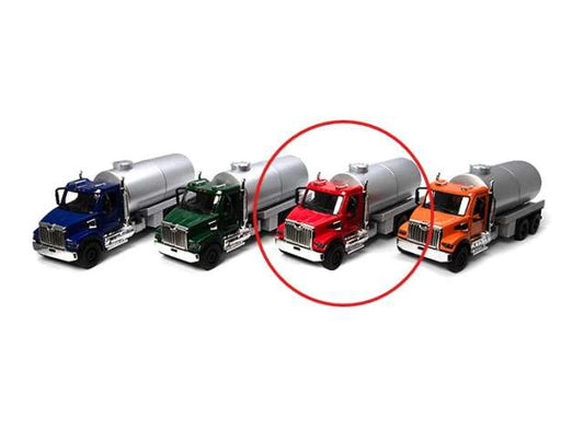 Pre-Order – Western Star 47X (Fuel Truck), red in window box 1:66 Kinsmart Model (KT11004Wr) – ETA. December 2026