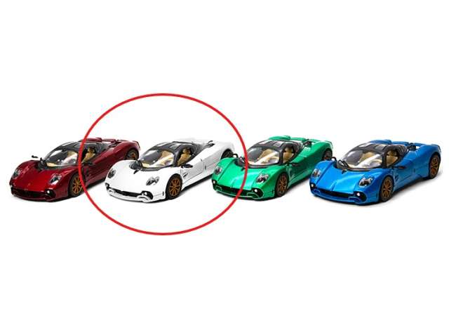 Pre-Order – Pagani Utopia Coupe, white 1:36 Kinsmart Model (KT5483Ww) – ETA. December 2026
