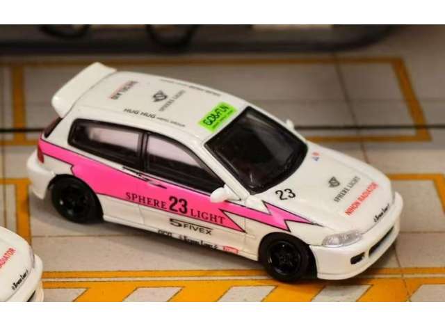 Pre-Order – EG6, pink light 1:64 Street Weapon Model (STW270) – ETA. January/February 2027