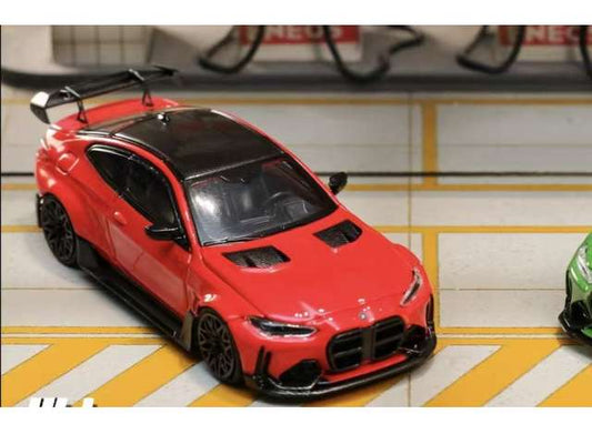 Pre-Order – Custom G82 M4 with perforated hood, red 1:64 Street Weapon Model (STW276) – ETA. January/February 2027