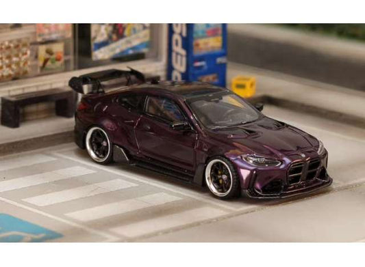 Pre-Order – Custom G82 M4 with perforated hood, purple 1:64 Street Weapon Model (STW286) – ETA. January/February 2027