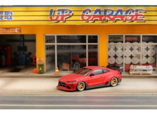 Pre-Order – Custom G82 M4, matte red 1:64 Street Weapon Model (STW290) – ETA. January/February 2027