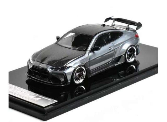 Pre-Order – Custom G82 M4 with carbon hood, gunmetal gray 1:64 Street Weapon Model (STW291) – ETA. January/February 2027