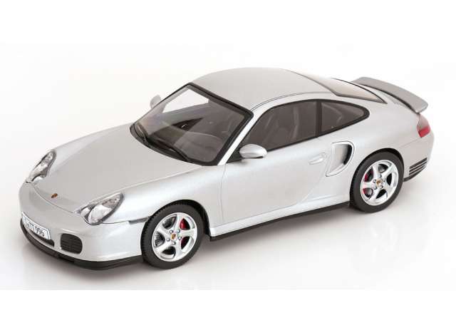 Pre-Order – 2000 Porsche 911 (996) Turbo, silver 1:18 KK - Scale Model (KKDC181471) – ETA. October 2026