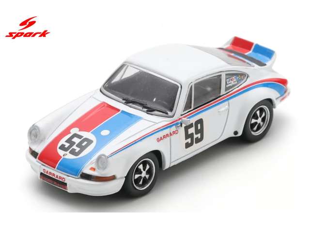 Pre-Order – 1973 Porsche 911 Carrera RSR #59 P.Gregg/H.Haywood 24H Daytona, white/blue/red 1:64 Spark Model (spa64S023) – ETA. December 2026