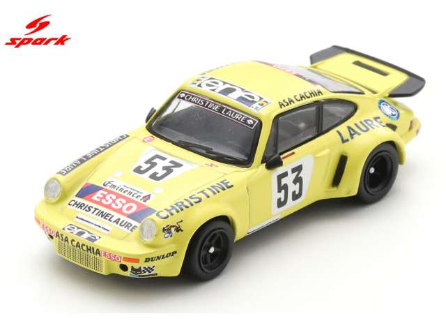Pre-Order – 1976 Porsche 911 Carrera RSR #53 T.Sabine/P.Dagoreau/J-C.Andruet 24H Le Mans, yellow 1:64 Spark Model (spa64S024) – ETA. December 2026