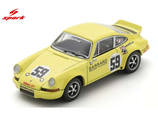 Pre-Order – 1973 Porsche 911 Carrera RSR #59 P.Gregg/H.Haywood/D.Helmick Sebring 12H, yellow 1:64 Spark Model (spa64SE73) – ETA. January 2027