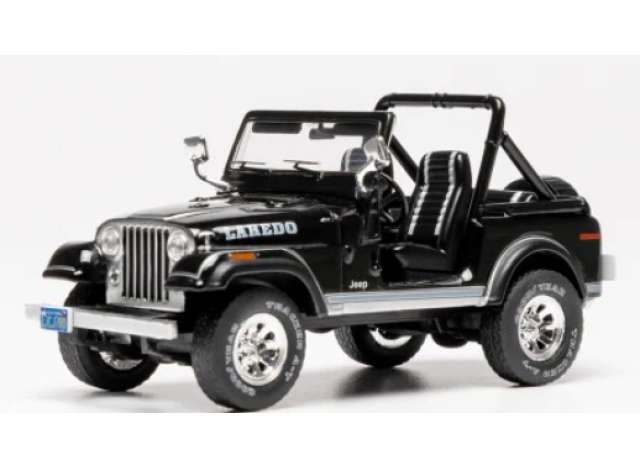 Pre-Order – 1980 Jeep CJ-7 Laredo, black 1:43 IXO Models Model (ixoCLC656) – ETA. January/February 2027