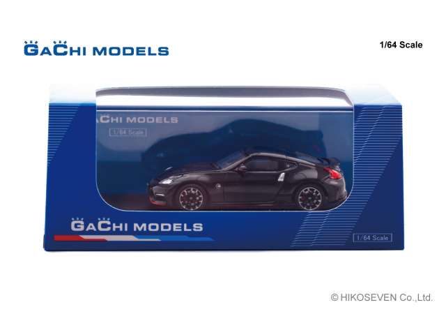 Pre-Order – 2014 Nissan Fairlady Z Nismo, diamond black 1:64 Gachi Models Model (GM64002BK) – ETA. December 2026