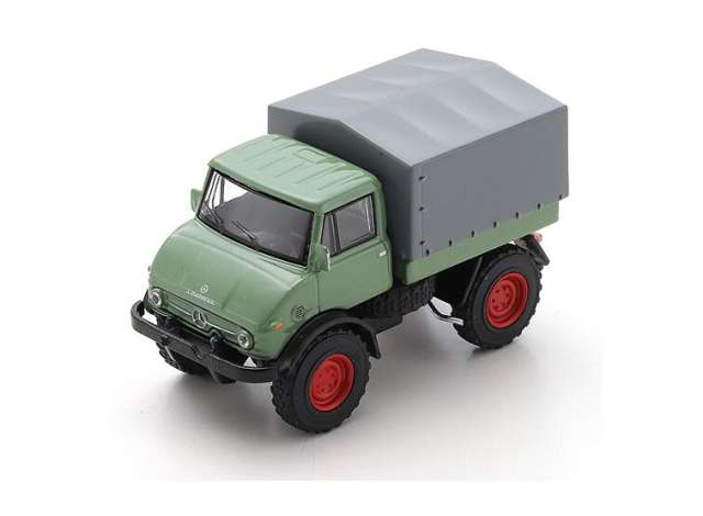 Pre-Order – Mercedes Benz Unimog U406, green 1:64 Schuco Model (schuco451640021) – ETA. October 2026