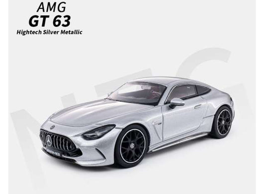 Pre-Order – Mercedes-Benz AMG GT63, hightech silver metallic 1:64 KILOWorks Model (KLW113100055) – ETA. December 2026