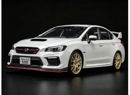 Pre-Order – Subaru WRX STI EJ20 Final Edition, crystal white pearl 1:18 SunStar Model (sun5559) – ETA. December 2026