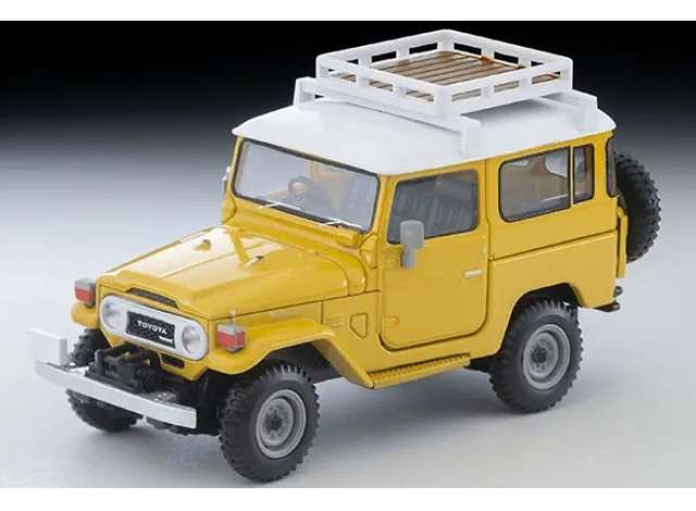 Pre-Order – Toyota Land Cruiser 40, yellow 1:64 Tomica Limited Vintage Model (TLV-N381a) – ETA. March 2027