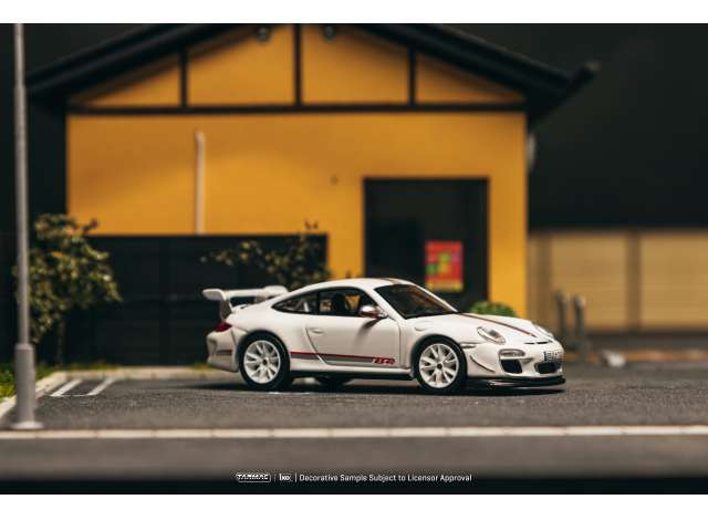 Pre-Order – 2025 Porsche 911 (997) GT3 RS, white 1:64 Tarmac Model (TC-T64G-091-WH-BL) – ETA. March 2027
