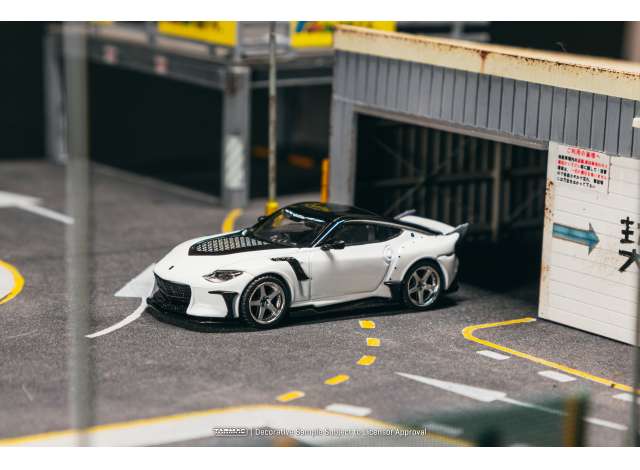 Pre-Order – 2025 Nissan FFZ400 Veilside Fairlady Z, white 1:64 Tarmac Model (TC-T64G-074-WH-BL) – ETA. March 2027