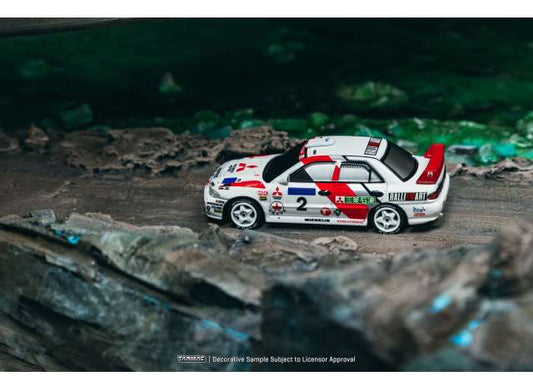 Pre-Order – 1996 Mitsubishi Lancer EVO III #2 Ari Vatanen/Christian Gilbert Hong Kong Beijing Rally Winner, various 1:64 Tarmac Model (TC-T64G-050-96HKBR02-B) – ETA. March 2027