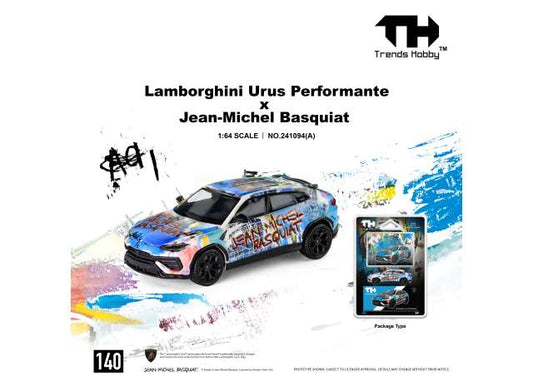 Pre-Order – Lamborghini Urus Performance x Jean-Michel Basquiat, various 1:64 Trends Hobby Model (TH241094A) – ETA. December 2026