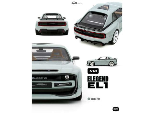 Pre-Order – 2021 E-legend EL1 *Resin series*, celeste 1:18 OttOmobile Miniatures Model (OT1356) – ETA. March 2027
