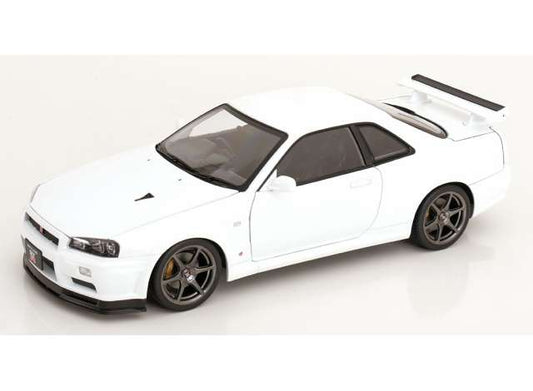Pre-Order – 2001 Nissan Skyline GT-R R34 V-Spec II with OEM-rims, white 1:12 KK - Scale Model (KKDC120213-1) – ETA. December 2026