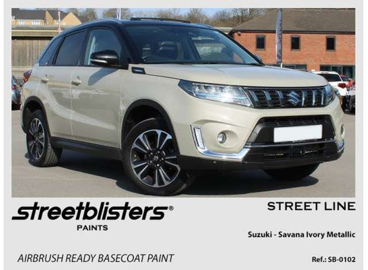Pre-Order – Suzuki Savana Ivory Metallic 30ml 1:0 Streetblisters Model (SB30-0102) – ETA. November 2026
