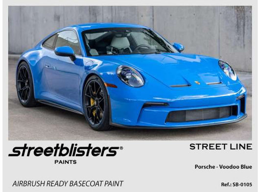 Pre-Order – Porsche Voodoo Blue 30ml 1:0 Streetblisters Model (SB30-0105) – ETA. November 2026