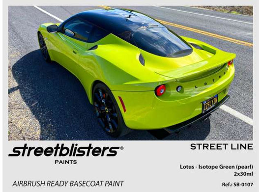 Pre-Order – Lotus Isotope Green 2x30ml 1:0 Streetblisters Model (SB30-0107) – ETA. November 2026