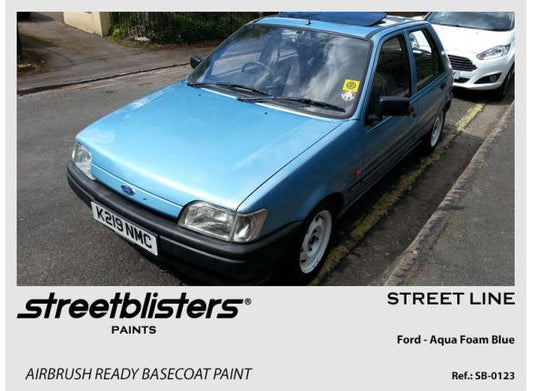 Pre-Order – Ford Aqua Foam Blue Metallic 30ml 1:0 Streetblisters Model (SB30-0123) – ETA. November 2026