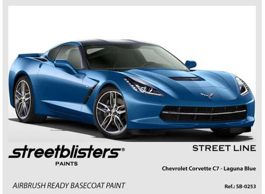 Pre-Order – Chevrolet Corvette C7 Laguna Blue Tintcoat 30ml 1:0 Streetblisters Model (SB30-0253) – ETA. November 2026