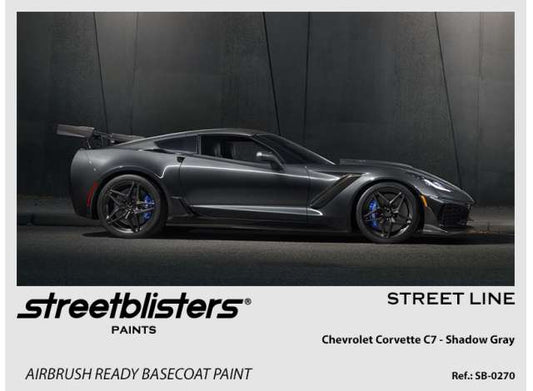 Pre-Order – Chevrolet Corvette C7 Shadow Gray 30ml 1:0 Streetblisters Model (SB30-0270) – ETA. November 2026