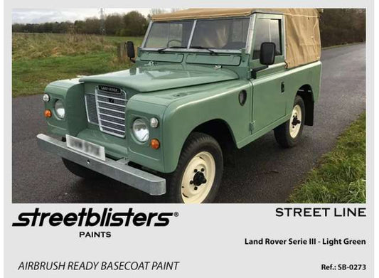 Pre-Order – Land Rover Serie III Light Green 30ml 1:0 Streetblisters Model (SB30-0273) – ETA. November 2026