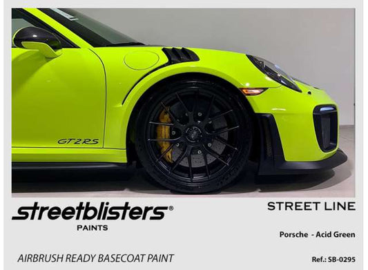 Pre-Order – Porsche Acid Green 30ml 1:0 Streetblisters Model (SB30-0295) – ETA. November 2026
