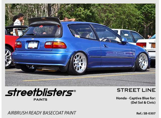 Pre-Order – Honda Captiva Blue 30ml 1:0 Streetblisters Model (SB30-0307) – ETA. November 2026