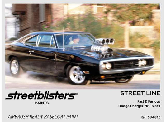 Pre-Order – Fast & Furious Dodge Charger 70' Black 30ml 1:0 Streetblisters Model (SB30-0310) – ETA. November 2026