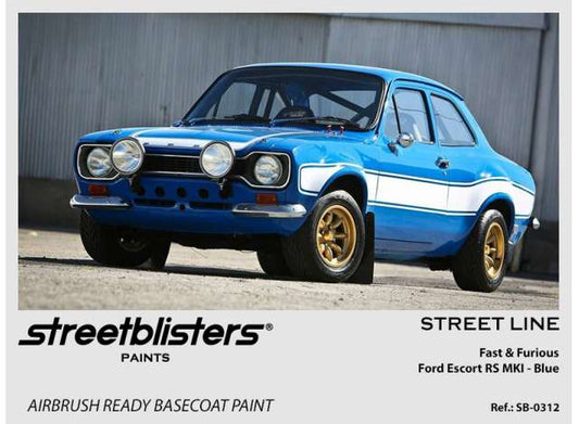 Pre-Order – Fast & Furious Ford Escort RS MKI Blue 30ml 1:0 Streetblisters Model (SB30-0312) – ETA. November 2026