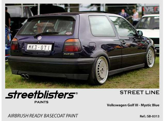 Pre-Order – Volkswagen Golf III Mystic Blue 30ml 1:0 Streetblisters Model (SB30-0313) – ETA. November 2026