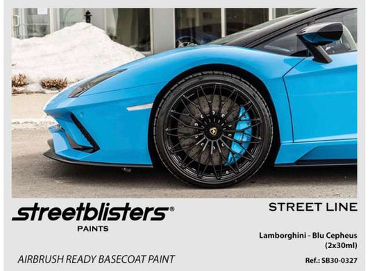 Pre-Order – Lamborghini Blu Cepheus 2x30ml 1:0 Streetblisters Model (SB30-0327) – ETA. November 2026