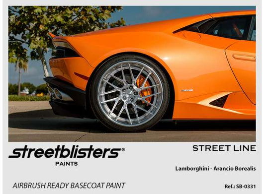 Pre-Order – Lamborghini Arancio Borealis 30ml 1:0 Streetblisters Model (SB30-0331) – ETA. November 2026