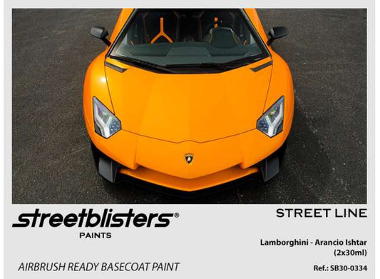 Pre-Order – Lamborghini Arancio Ishtar 30ml 1:0 Streetblisters Model (SB30-0334) – ETA. November 2026