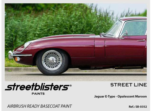 Pre-Order – Jaguar E-Type Opalescent Maroon 30ml 1:0 Streetblisters Model (SB30-0352) – ETA. November 2026