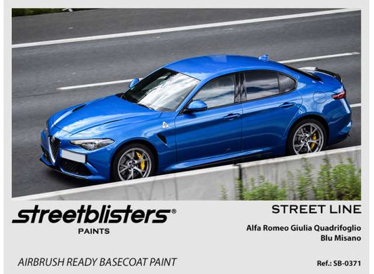 Pre-Order – Alfa Romeo Giulia Quadrifoglio Blu Misano 30ml 1:0 Streetblisters Model (SB30-0371) – ETA. November 2026