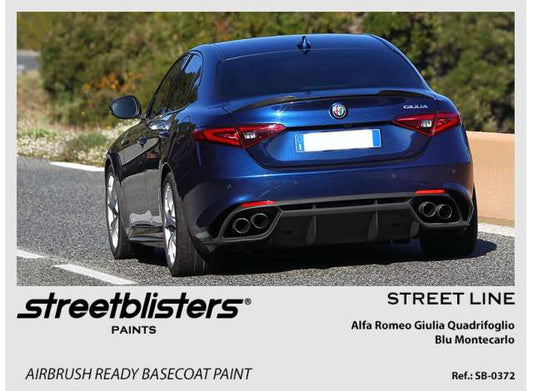 Pre-Order – Alfa Romeo Giulia Quadrifoglio Blu Montecarlo 30ml 1:0 Streetblisters Model (SB30-0372) – ETA. November 2026