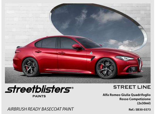 Pre-Order – Alfa Romeo Giulia Quadrifoglio Rosso Competizione 2x30ml 1:0 Streetblisters Model (SB30-0373) – ETA. November 2026
