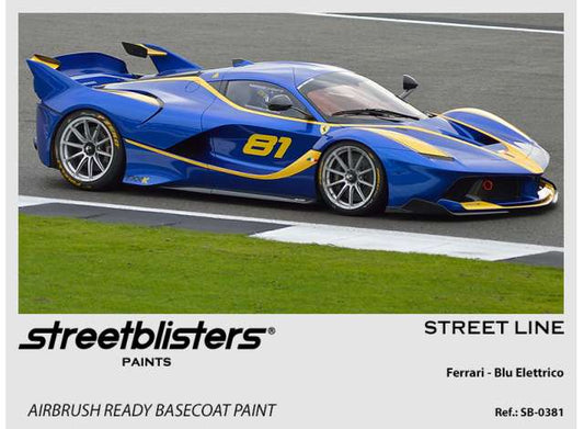 Pre-Order – Ferrari Blu Elettrico 30ml 1:0 Streetblisters Model (SB30-0381) – ETA. November 2026