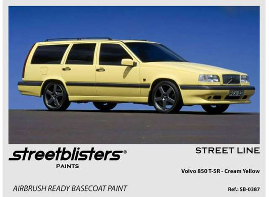 Pre-Order – Volvo 850 T-5R Cream Yellow 30ml 1:0 Streetblisters Model (SB30-0387) – ETA. November 2026