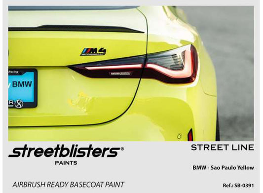 Pre-Order – BMW Sao Paulo Yellow 30ml 1:0 Streetblisters Model (SB30-0391) – ETA. November 2026