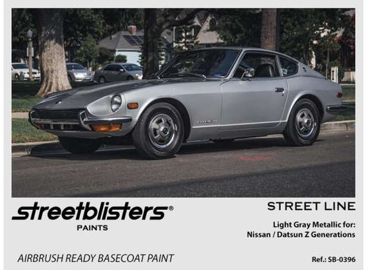 Pre-Order – Nissan/Datsun Z Generations Light Gray Metallic  30ml 1:0 Streetblisters Model (SB30-0396) – ETA. November 2026