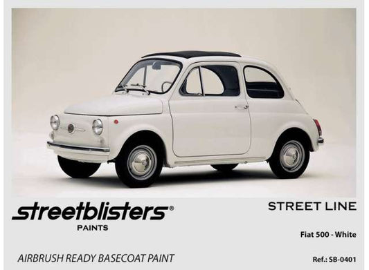 Pre-Order – Fiat 500 White 30ml 1:0 Streetblisters Model (SB30-0401) – ETA. November 2026