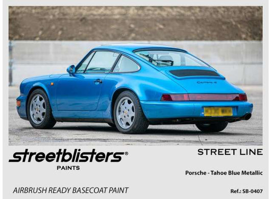 Pre-Order – Porsche Tahoe Blue Metallic 30ml 1:0 Streetblisters Model (SB30-0407) – ETA. November 2026