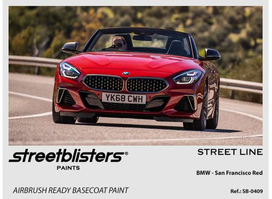 Pre-Order – BMW San Francisco Red 30ml 1:0 Streetblisters Model (SB30-0409) – ETA. November 2026