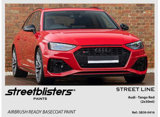 Pre-Order – Audi Tango Red 2x30ml 1:0 Streetblisters Model (SB30-0416) – ETA. November 2026